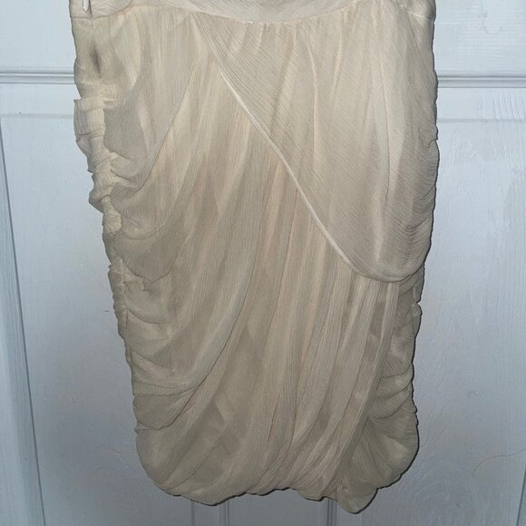 Club Monaco draped knee length skirt - Picture 2 of 3